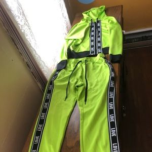 Neon Green Jumpsuit